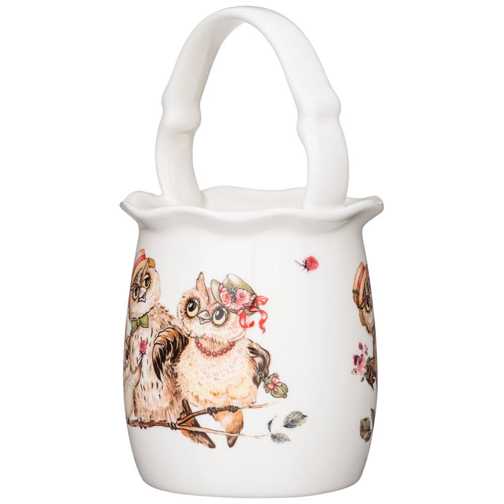 подставка под чайные ложки lefard owls party 17х10 см 415-2164