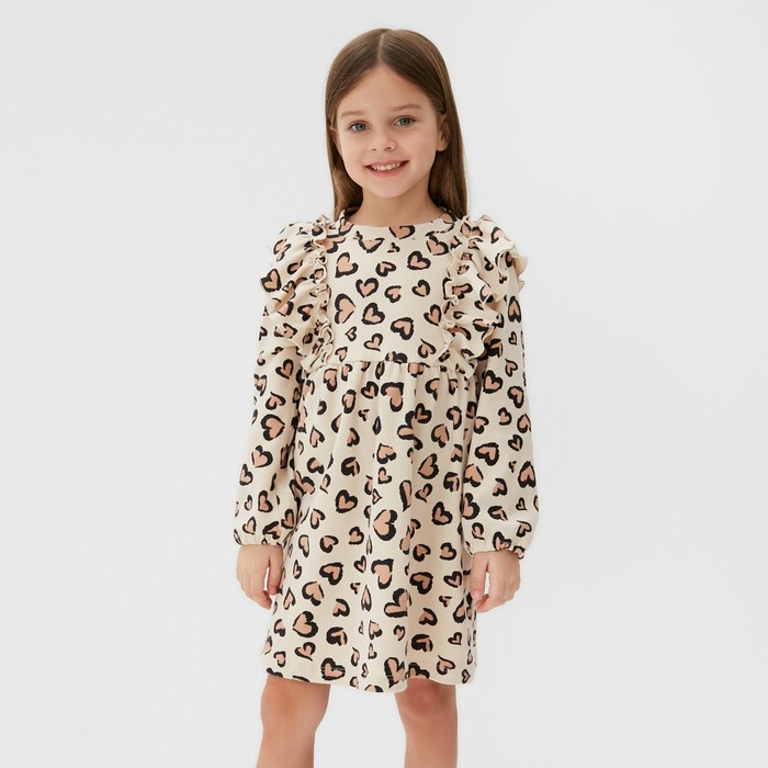 Платье детское KAFTAN Leo love, р. 36 (134-140 см) 10207465