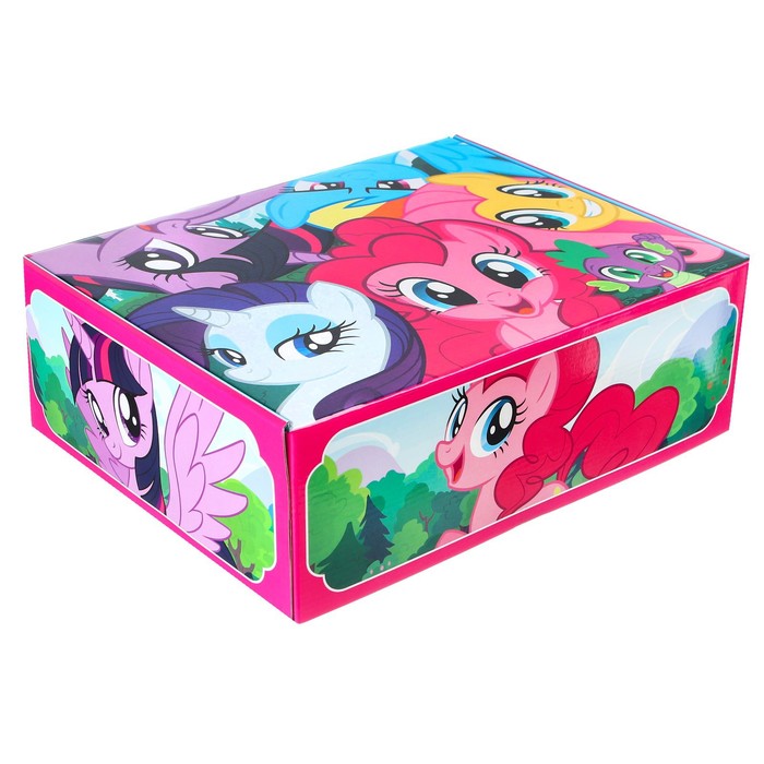 Подарочная коробка, складная, 28х21х9 см, My little pony 9353189