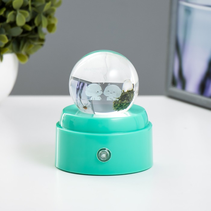 Ночник Шар LED USB АКБ МИКС 9х9х11 см RISALUX 9352528