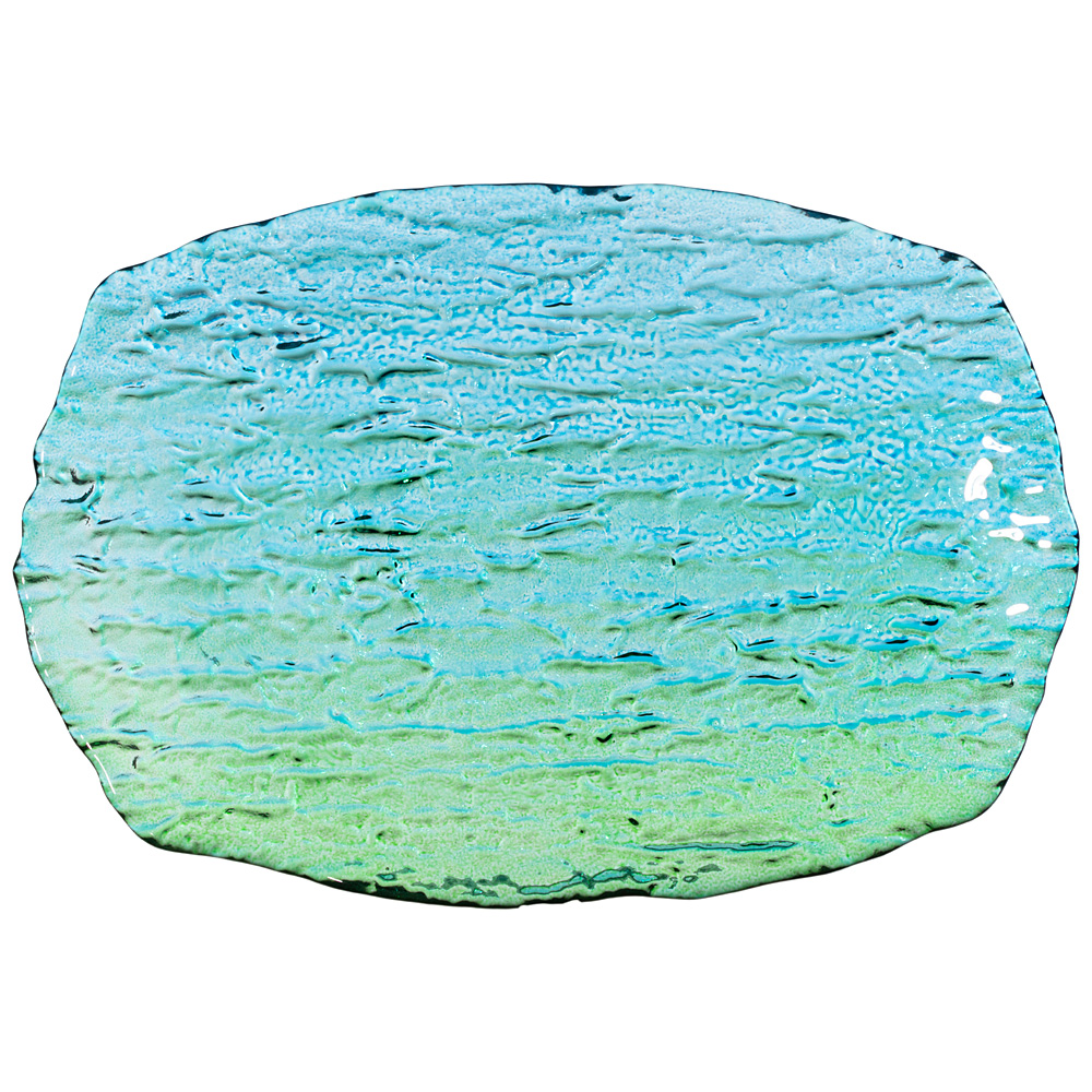 блюдо прямоугольное crystal colors 25,5x17x3 cм 332-073