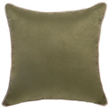 подушка 50х50 барокко ,зелёный,100 проц полиэстр 850-903-93