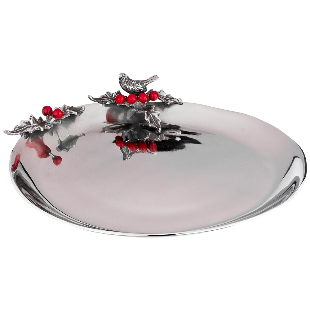 поднос red berries 30,5х30,5х8 см серия dal mare 725-014