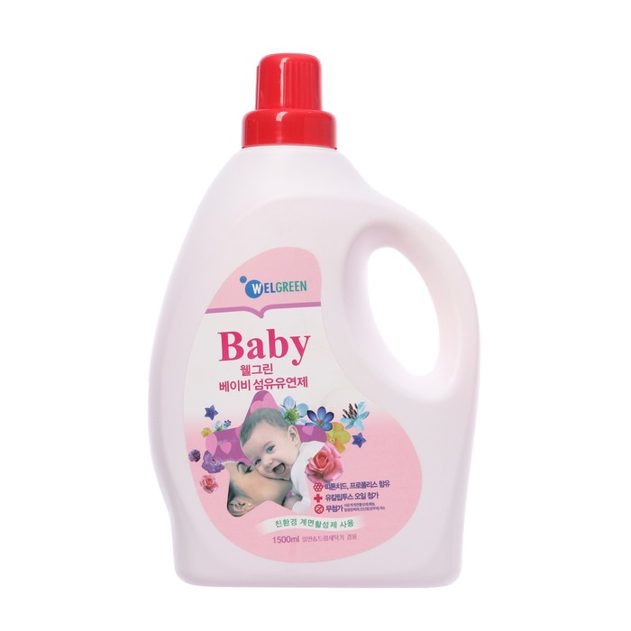 Кондиционер для стирки детского белья Welgreen Baby, 1,5 л 9927919