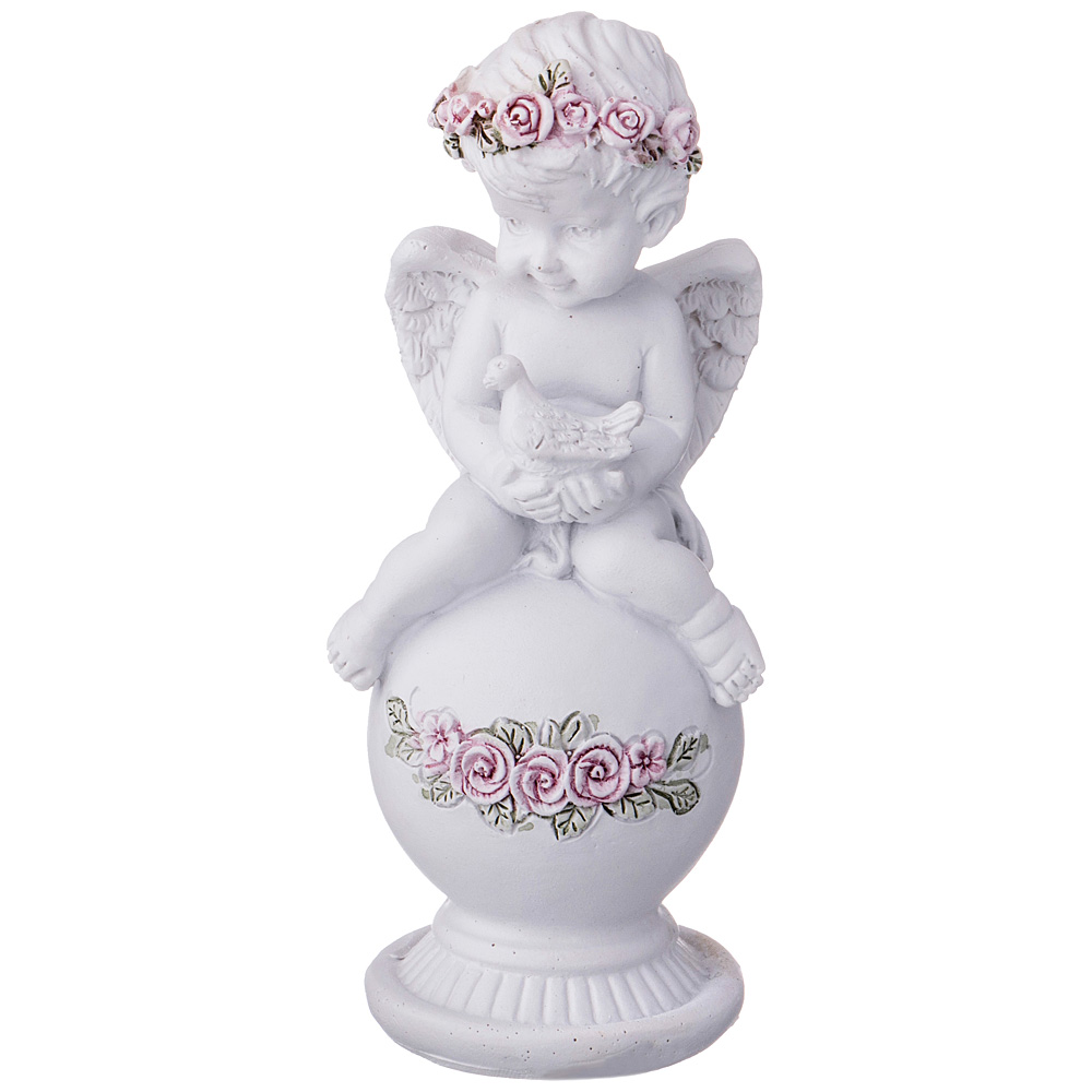 фигурка коллекция amore высота 11,5 см 390-1140 статуэтки ангелов материал полистоун производства китай бренд lefard общий вес 0,1 кг, купить с доставкой по низкой цене за 247 руб.