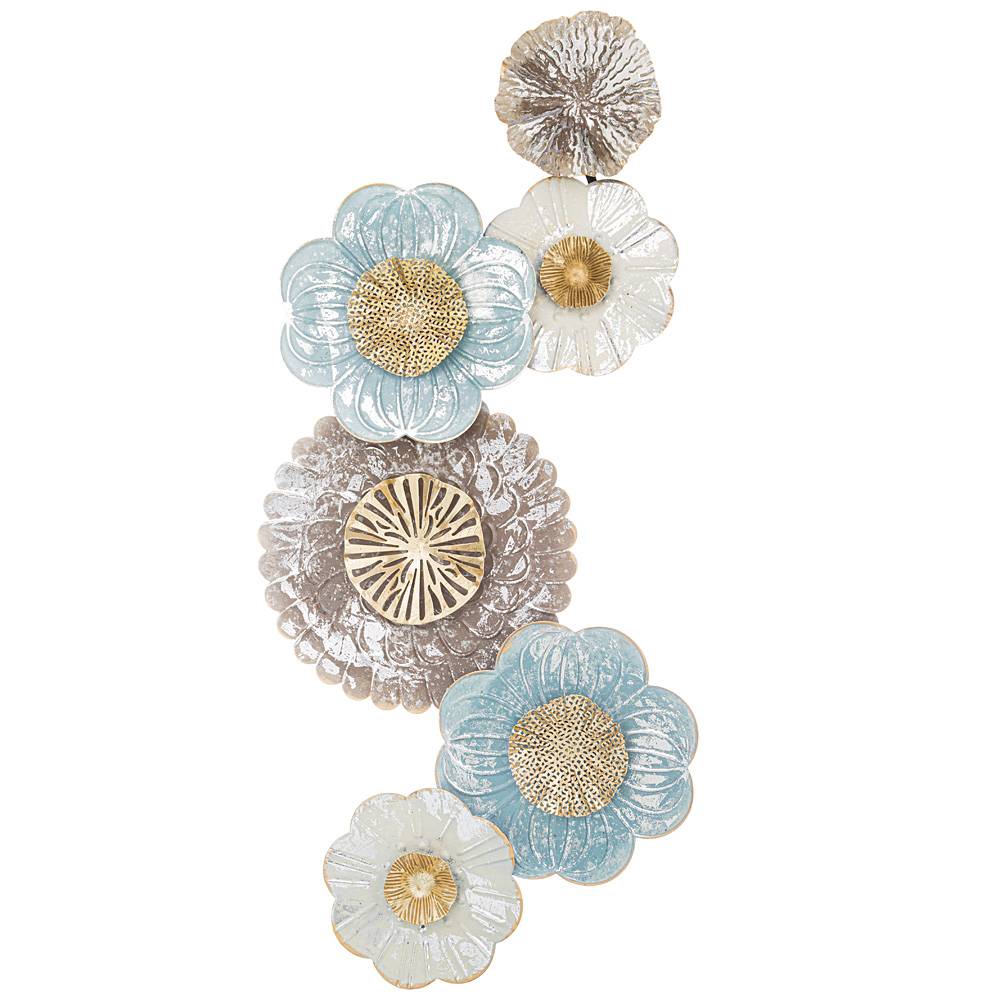 панно настенное коллекция цветочная симфония 92,7х46,4х8,3см 680-140