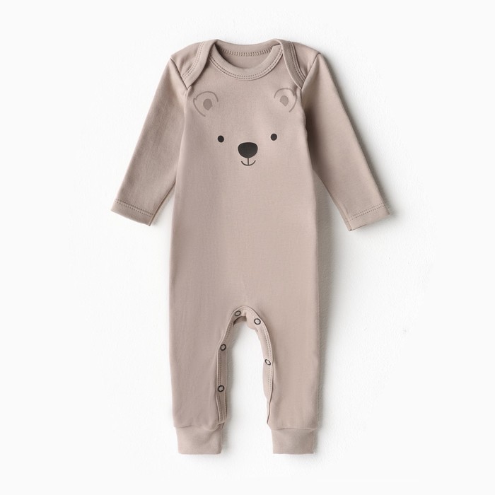 Комбинезон Крошка Я Baby Bear, рост 86-92, бежевый 9586521