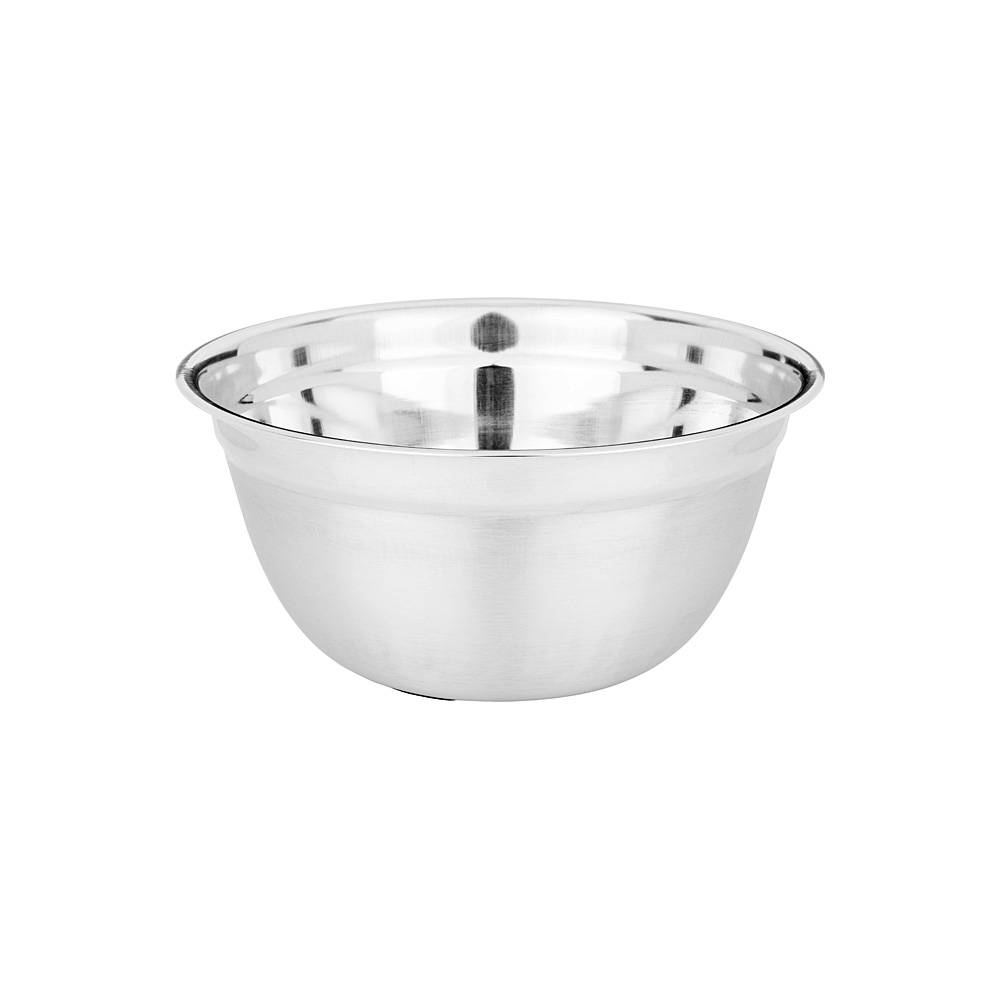 миска agness глубокая, нерж сталь, противоскользящее дно, 20 см 1,35 л 880-136