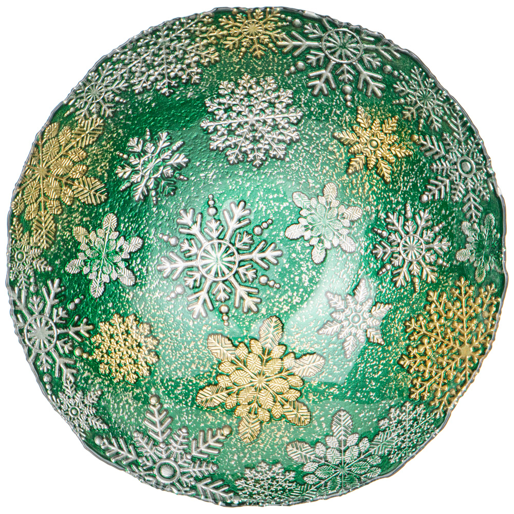 блюдо глубокое celebration green 31см 336-201