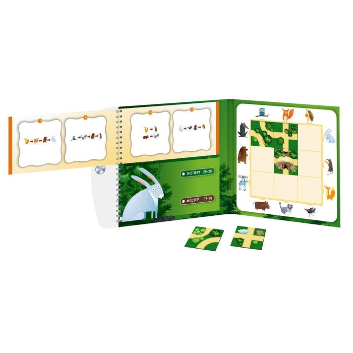 Игра магнитная головоломка «Лесные гости. Найди верный путь» 5231216