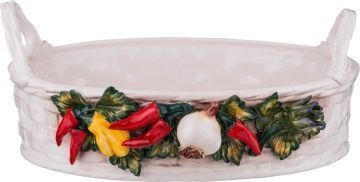 изделие декоративное корзина с овощами 33х40х16 см 335-326