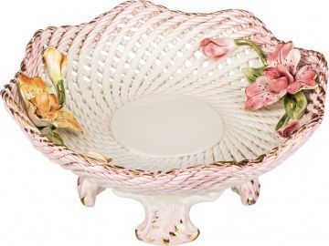 фруктовница на ножке 30х30х14 см 697-015
