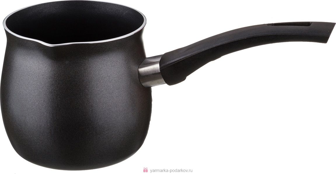 турка с антипригарным покрытием 750 мл высота 10,5 см 906-052 Турка материал алюминий пресованный производства китай, купить с доставкой по низкой цене за 430 руб.
