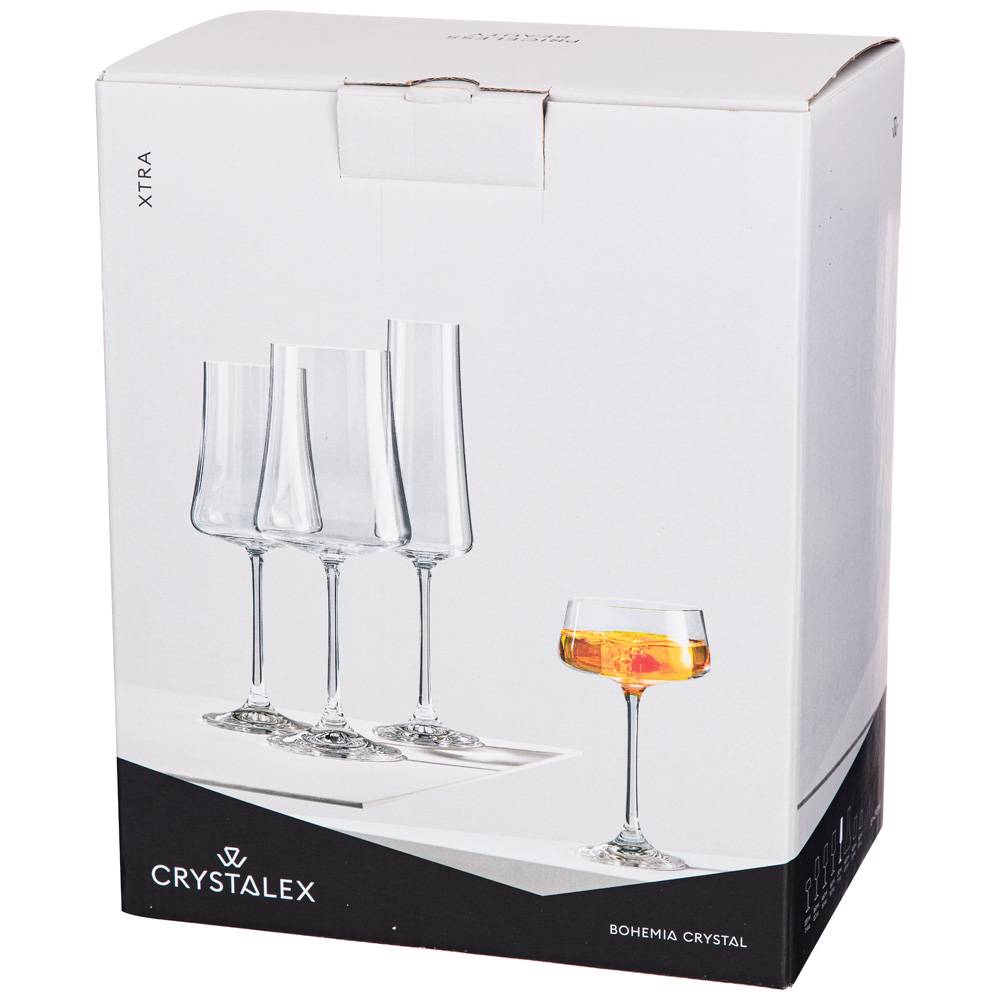 набор бокалов для шампанского из 6шт xtra colors 210ml 674-851