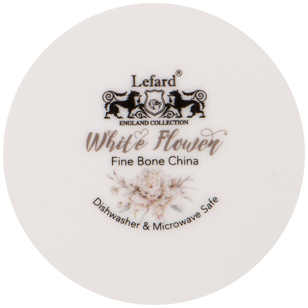 набор посуды обеденной lefard white flower на 4 пер. 12 пр.: 25,5см/ 20,5см/750мл 18см 415-2135