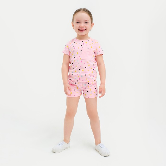 Шорты для девочки с рюшей KAFTAN Unicorn, размер 34 (122-128) 5425593