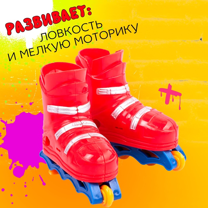 Пальчиковые роликовые коньки «Слалом», цвета МИКС 4382428