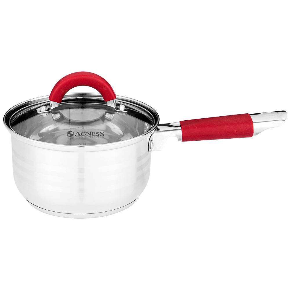 ковш со стекл.крышкой серия classic 1,7 л. 16х9,5 см 937-425