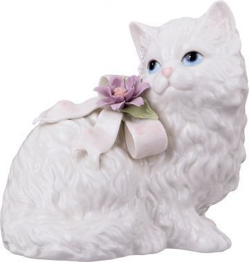 статуэтка кошка высота 17 см длина 18 см 461-054