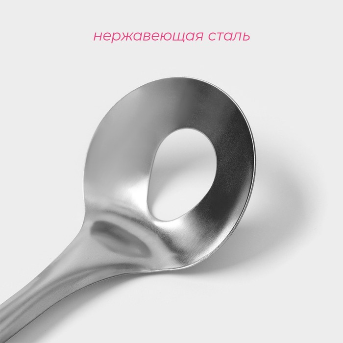 Форма для фрикаделек Доляна «Металлик», 23x6,5 см, цвет серебристый 6968608