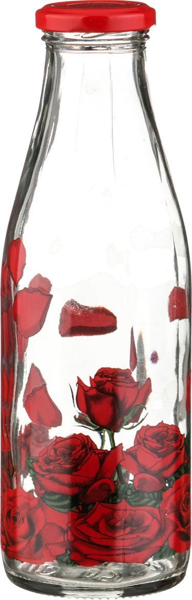 бутылка для молока розарий 250 мл без упаковки 484-257 бутылка для молока материал стекло производства россия, купить с доставкой по низкой цене за 130 руб.