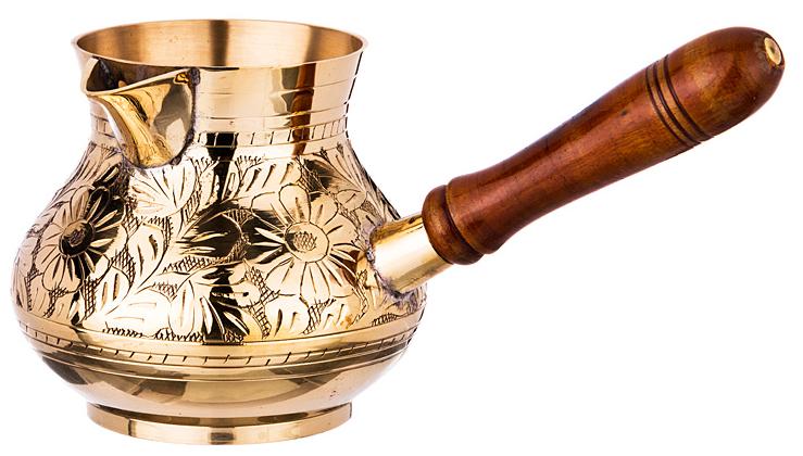 турка резная graving 250мл латунь 733-106