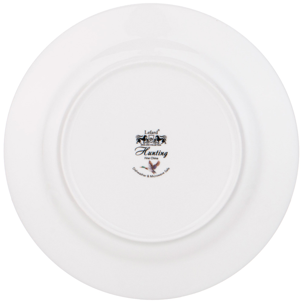 тарелка закусочная lefard охота 20,5 см 590-514