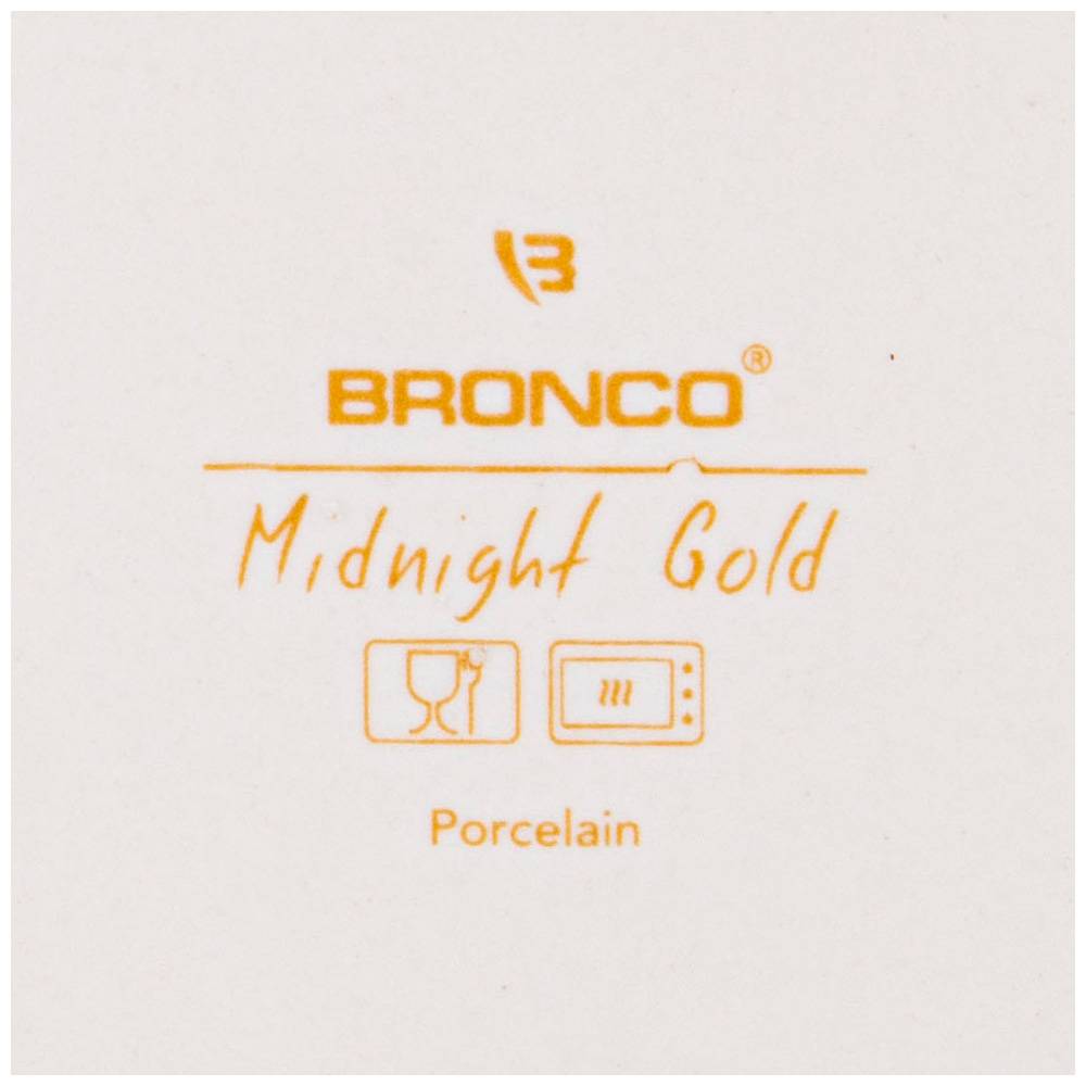 сотейник для запекания bronco midnight gold 25х20х5,5 см 1000 мл 42-379