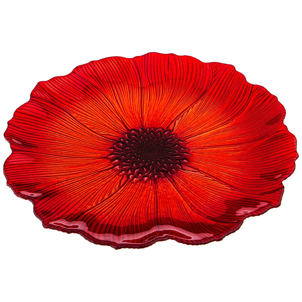 тарелка мак 28cm без упаковки 339-186