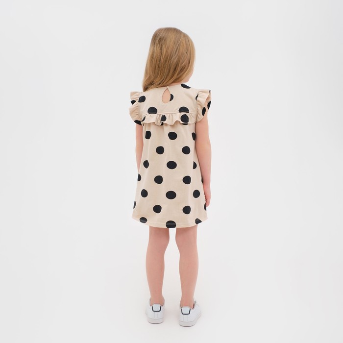 Платье для девочки KAFTAN Kitten р.32 (110-116), бежевый 4831816