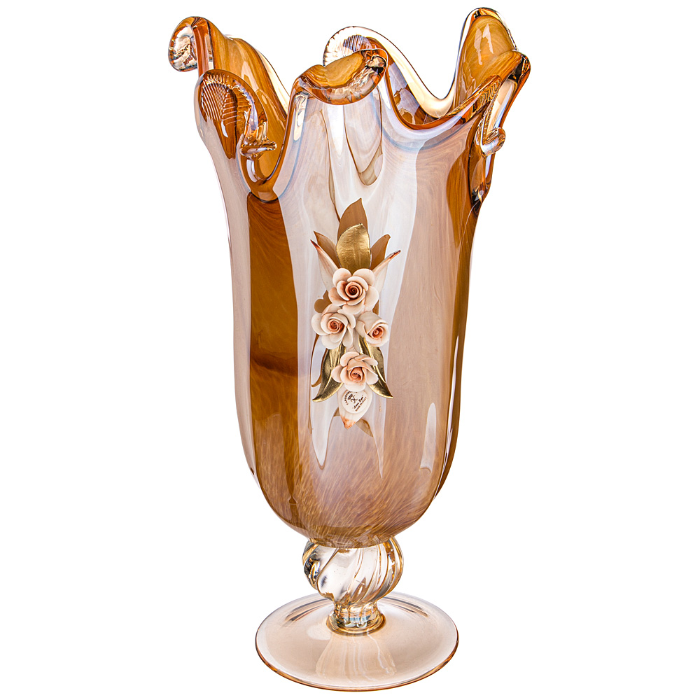 Ваза White Cristal «Avorio Giusy», арт. 647-763