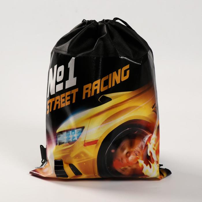 Мешок для обуви «1 сентября: Street racing» 30 х 40 см 4757194