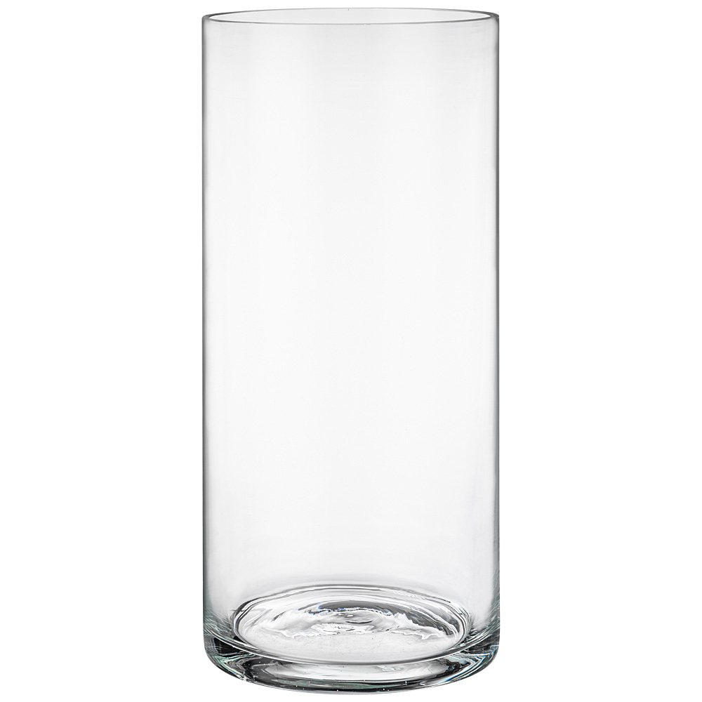 ваза cylinder диаметр 12 см высота 25 см 380-504