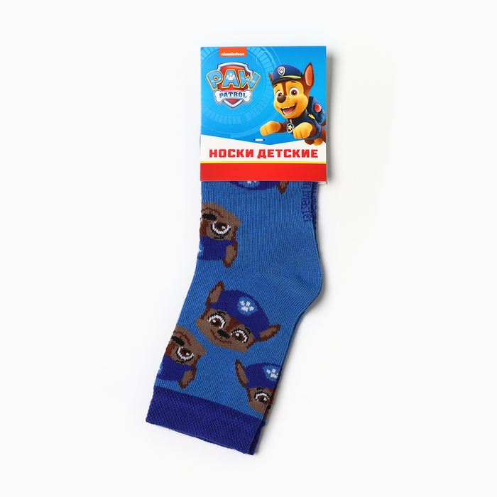 Носки детские PAW PATROL Гонщик, син 14-16 см, 2-3 г. 3246471