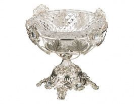 конфетница на ножке 17х17х10 см 257-138