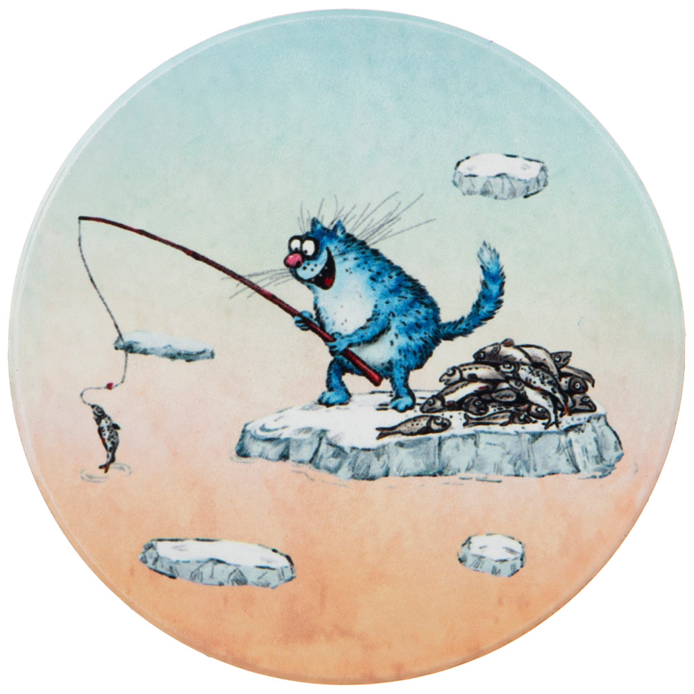 подставка под горячее коллекция blue cats диаметр 10,3 см 229-545
