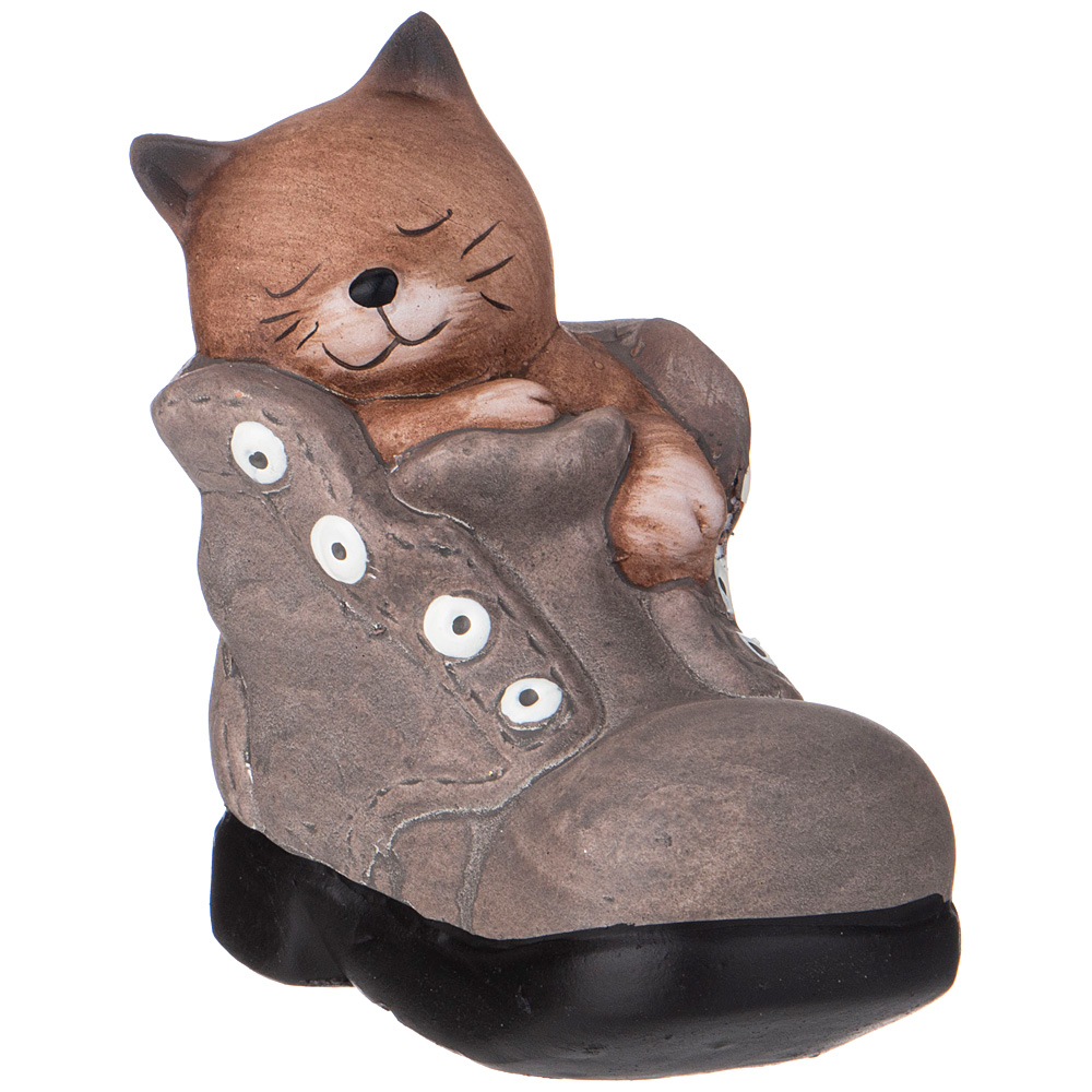 фигурка кот в ботинке 12,5х6,5х11,5см 248-123
