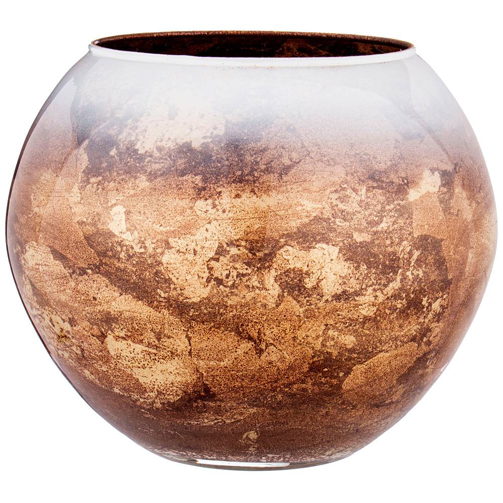 ваза magda sfera white диаметр 20см высота 16см 316-1528