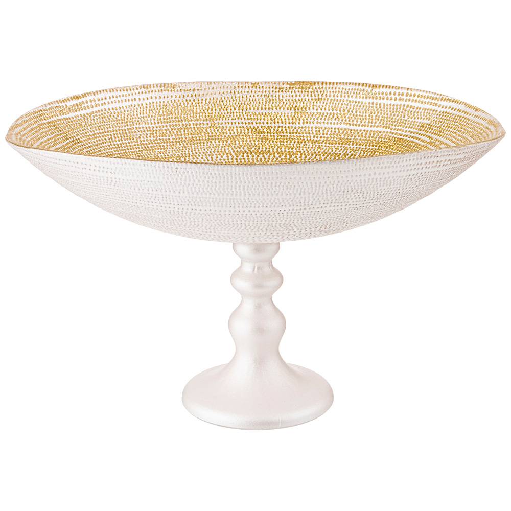 Купить блюдо на ножке inspiration gold овальное 30cm, 339-270 в ...