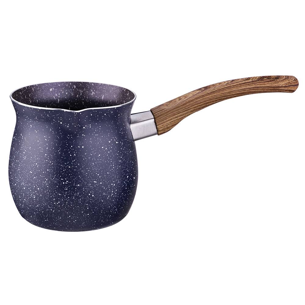 турка agnessblack marble с антипр.мрамор. покр и ручкой soft touch 600 мл без упак 906-219 Турка цвет синий материал алюминий пресованный производства китай бренд agness общий вес 0,19 кг, купить с доставкой по низкой цене за 886 руб.