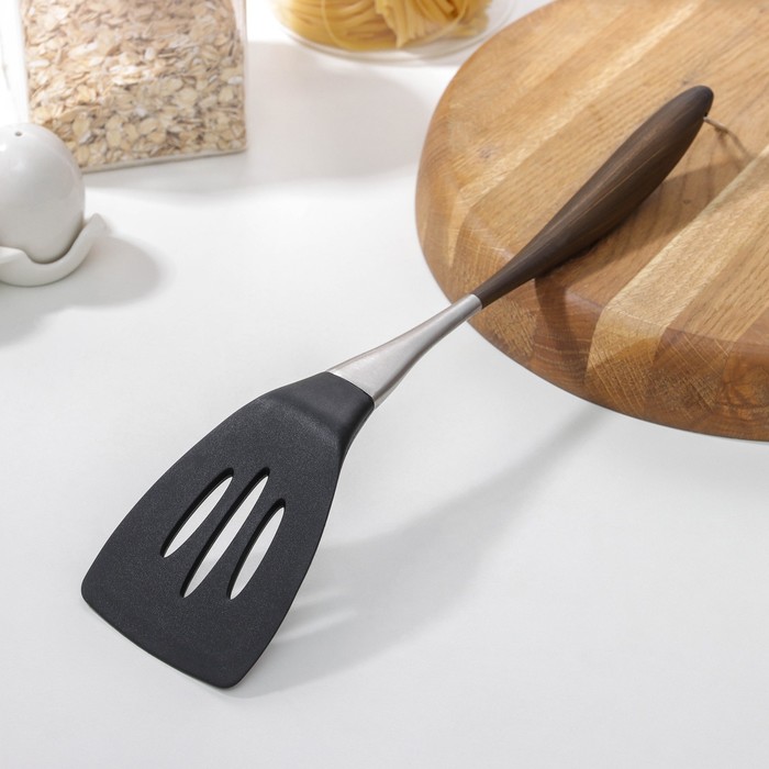 Лопатка с прорезями Brownie, нержавеющая сталь, TPR 7062871