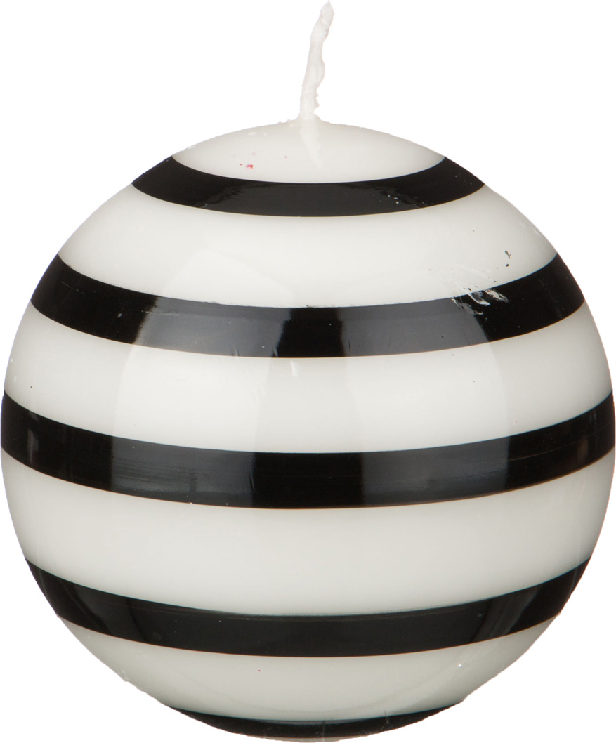 свеча black white 8 см 348-563 Декоративная свеча цвет черный диаметром 8.0000 см материал парафин производства польша бренд adpal общий вес 0,25 кг, купить с доставкой по низкой цене за 485 руб.