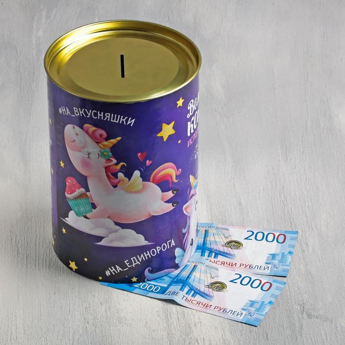 Копилка XXL «Волшебная», 20 х 12,5 см 4172148