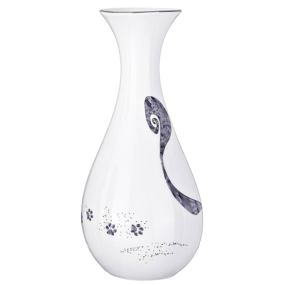 ваза lefard котики 17х5,5 см 264-860