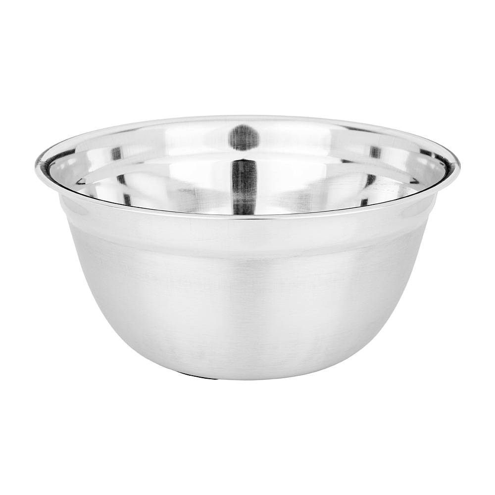 миска agness глубокая, нерж сталь, противоскользящее дно, 28 см 4,2 л 880-140