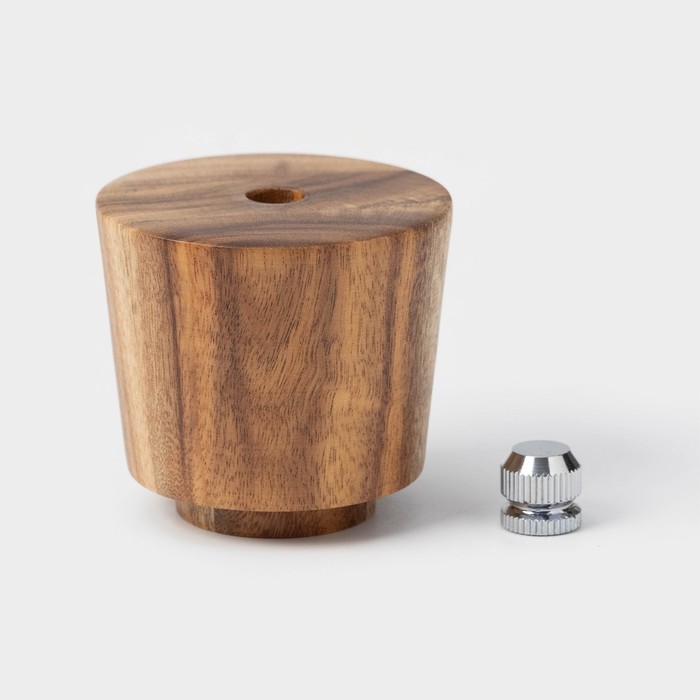 Мельница для специй Magistro Wooden, 5x16,5 см, керамический механизм, цвет коричневый 6975815