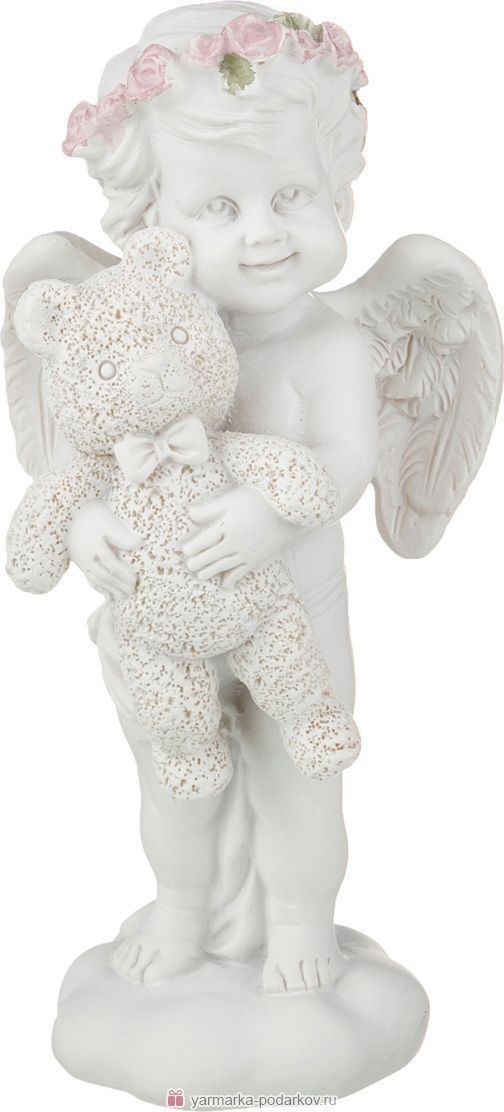 фигурка коллекция amore 6х4х11 см 390-651 статуэтки ангелов материал полистоун производства китай, купить с доставкой по низкой цене за 360 руб.