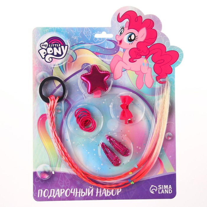 Подарочный набор аксессуаров для волос Пинки Пай, My Little Pony 7384880