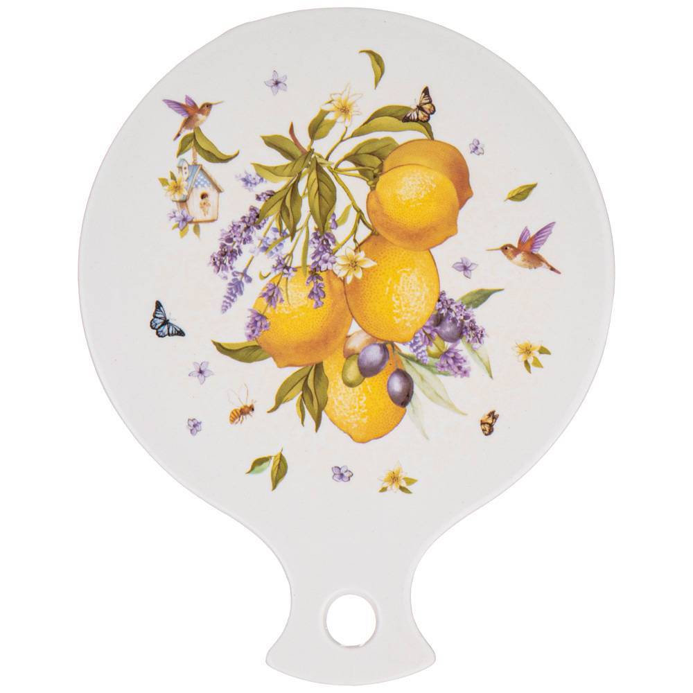подставка под горячее lefard прованс лимоны 20х15,5х0,5см 359-832