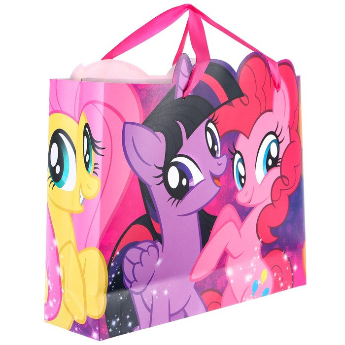 Пакет подарочный, 31х40х11 см, упаковка, My Little Pony 9241784